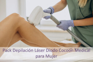 Depilación Láser Diodo Cocoon Medical para Mujer. Centro Dermoestético Las Canteras. La Laguna.